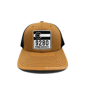 Vente en gros de chapeaux de camionneur personnalisés avec logo brodé Gorras chapeaux de camionneur 2D brodés OEM 6 panneaux de haute qualité au Vietnam - Product Image 1