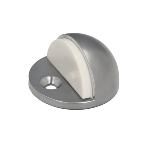 Fermaporta Wolfpack a vite in acciaio inossidabile argento opaco - Product Image 1