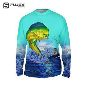 El mejor Material Servicios OEM Características transpirables e impermeables Camisas de pesca de manga larga con diseño personalizado Precio razonable - Product Image 5