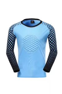 Uniformes de Portero para Adultos, Camisetas de Fútbol con Cuello en V, Pantalones Cortos y Calcetines, Sublimados, 100% Poliéster, Alta Calidad OEM, Antibacterianos - Product Image 4