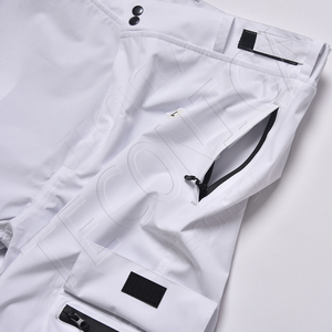 Ropa deportiva unisex para hombre y mujer, pantalones de esquí, 100%, poliéster impermeable, bolsillos con cremallera, a prueba de viento, transpirable, estampado de nieve - Product Image 5