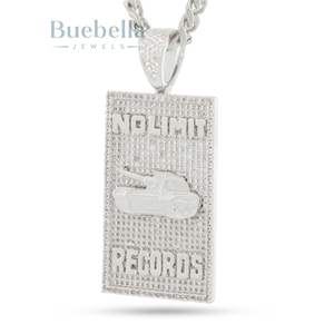 98 Dynasty Collier Streetwear pour hommes Iced 925 Argent et plaqué or Chaîne Hip Hop Style Rappeur Moissanite Pendentifs et breloques - Product Image 4