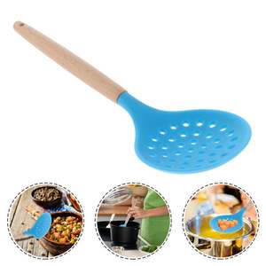 COCINA CONFORT Cuchara de cocina Fábrica de madera y resina Cuchara Espátula con y utensilios de cocina Cuchara de cocina natural para el mejor - Product Image 3