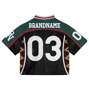 Venta caliente 100% ropa de calle personalizable para hombres camiseta de fútbol Boxy Fit cuello en V tela de algodón de malla transpirable y ligero - Product Image 2