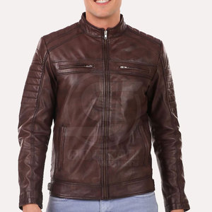 Streetwear Breathable Leather <b>Jacket</b> Plus Size Leather <b>Jacket</b> Fashion Clothing Leather <b>Jacket</b> For <b>Men</b> - Product Image 1