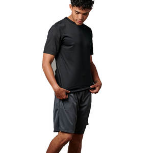 เสื้อยืดคอกลมแขนสั้นสำหรับผู้ชายไซส์ใหญ่พิเศษเสื้อยืดครอปผ้าฝ้าย100% ระบายอากาศ - Product Image 6