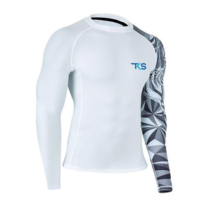 Pas cher prix extensible hommes Rash Guard meilleure vente hommes Rash Guard prix de gros hommes Rash Guard - Product Image 2