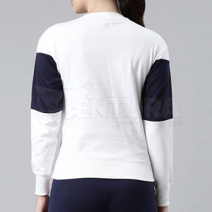 Sweatshirts 100% coton pour femmes conçus sur mesure Style décontracté à manches longues avec doublure pour l'hiver Sweatshirts à capuche teints en couleur unie - Product Image 4
