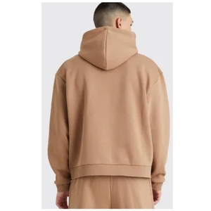 Conjuntos de chándal para hombre personalizados a la moda al por mayor, ropa deportiva transpirable con cuello con capucha, técnica impresa hecha en Pakistán - Product Image 5