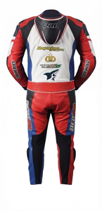 Traje de Carreras Zonda Premium para Hombre, 1 Pieza, Cuero Vacuno/Canguro Genuino, Estilo MotoCP, Mono para Pista, Nivel de Protección 2 - Product Image 2