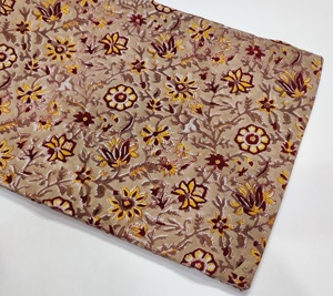 Jaipur Main Bloc Imprimé 100% Coton Tissu Fabriqué À La Main Patrimoine Traditionnel Écologique Respirant Bloc Imprimer Coton Tissu - Product Image 3