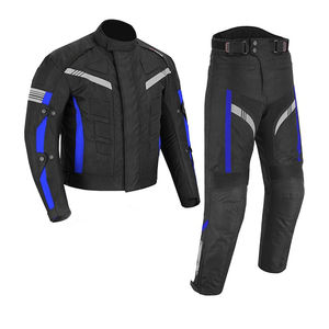 Combinaison de moto et de course automobile Cordura de qualité supérieure respirante, coupe-vent, vêtements de compétition directs d'usine de grande taille - Product Image 1