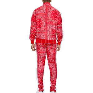 ชุดวอร์มพิมพ์ลายแบบซับลิเมชันสำหรับผู้ชายชุดวอร์มใส่วิ่งน้ำหนักเบาสวมใส่สบาย - Product Image 5