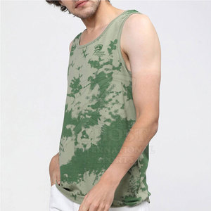 Pakistan Made <b>Men</b> Tank Top Sleeveless Fitness Wear With Breathable Cotton And Stretch Comfort Design - Product Image 2