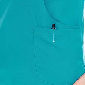 Ensemble de blouses médicales personnalisées pour femmes, uniforme de personnel hospitalier, ensemble de blouses avec haut et pantalon en tissu tricoté pour les infirmières et les médecins - Product Image 5