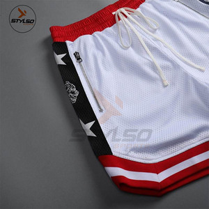 Men's Summer Casual Cotton Shorts Fast-Drying Beach Trousers for Sports Vintage Style <b>Mesh</b> Short <b>Pants</b> Male Clothing - Product Image 6