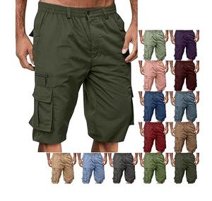 Bas quantité minimale de commande en gros nouveau Style Cargo Shorts séchage rapide vêtements pour hommes mode de rue Gym entraînement genou longueur Cargo Shorts - Product Image 1