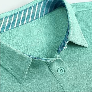 Top Quality Polo Shirts 100% Cotton Custom Embroidery Polo Shirts Logo Printed T-shirt For Men - Product Image 4