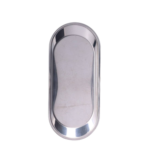 Bandeja de servicio de aluminio con asas para diseño de peces, mesa de centro de sala de estar, bandeja de comida otomana decorativa - Product Image 2