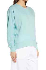 เสื้อฮู้ดดี้และเสื้อสเวตเชิ้ตคอกลมผ้าฝ้ายสำหรับผู้หญิง ทรงพอดีตัว พร้อมโลโก้ปัก - Product Image 4