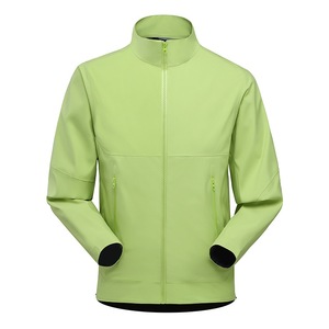 Premium Quality Custom Autumn Causal <b>Thin</b> Breathable Windproof Soft Shell <b>Jacket</b> Waterproof Outdoor Hoodless <b>Men</b> <b>Jackets</b> - Product Image 5