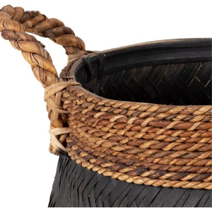 Paniers de rangement en bambou noir tissé de taille personnalisée pour le stockage à domicile de l'usine du Vietnam - Product Image 4