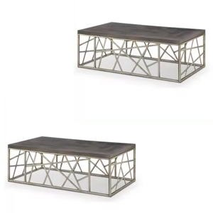 Table basse carrée au design moderne Meubles en bois massif de haute qualité d'Indonésie Nouvelle collection pour le salon - Product Image 5