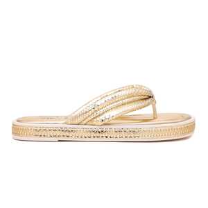 Golden Formal Chappal For Ladies - Product Image 3