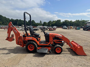 รถแทรกเตอร์ล้อ Kubota BX25D 23 แรงม้า พร้อมที่ตักด้านหน้า/ด้านหลัง แท่นตัดหญ้า สภาพใช้งานแล้ว รวมถึงเบรกเกอร์หลัง ลูกปืน มอเตอร์ เกียร์ - Product Image 6