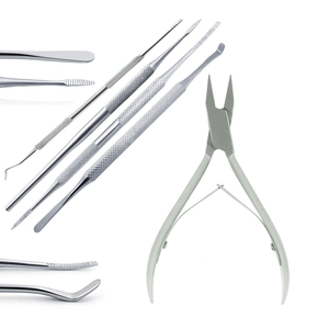 Juego de instrumentos de Podología profesional de alta precisión, cortaúñas de acero inoxidable duradero y resistente, Mini lima de uñas, grano 80 - Product Image 6