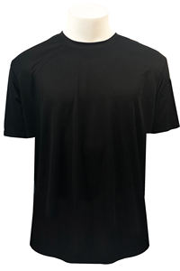 Camiseta de poliéster 100% para hombre con cuello redondo y manga corta patrón sólido formal - Product Image 6