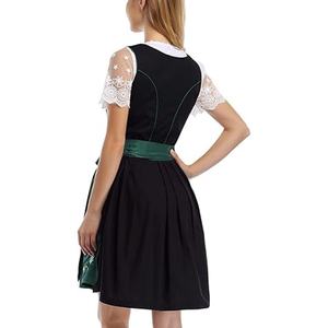 Dirndls traditionnels bavarois de l'Oktoberfest au design lumineux pour femmes, nouveaux vêtements bavarois pour femmes, robe pour femmes - Product Image 4