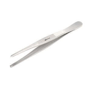 Fórceps de vendaje estrecho estándar de acero inoxidable profesional 10cm/11,5 cm/13cm/14,5 cm / 16cm Hospital quirúrgico veterinario - Product Image 2