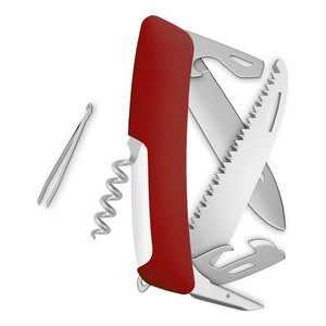 Coltello Tascabile Swiza Allmatt Standard D05 con 13 Funzioni, Rosso Scuro - Product Image 2