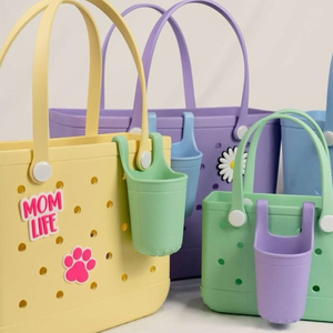 Bolsa de Playa Impermeable de EVA con Portavasos, Accesorios para Bebidas, para Viajes de Verano, Piscina, Bebidas al Aire Libre - Product Image 5