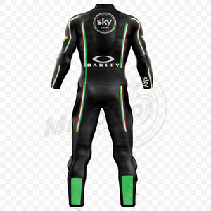 Rider Rawasaki motocicleta personalizada cuero engranajes 1Pc mono pista/montar motorista cuero de vaca/canguro MotoCP Traje CE Armor - Product Image 2