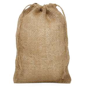 ถุงของขวัญผ้ากระสอบธรรมชาติ เนื้อสัมผัสหยาบ สำหรับการนำเสนอที่โดดเด่นและเป็นมิตรกับสิ่งแวดล้อม - Product Image 2