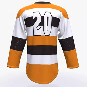 Top Quality Embroidery Custom Team Ice Hockey Jerseys Customized New Design Cheap Sublimation Ice Hockey Jerseys - Product Image 4