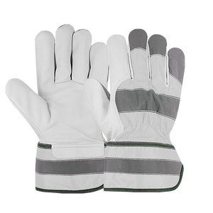 Los más populares, cómodos guantes de seguridad de cuero de grano de vaca para jardinería Industrial para protección de manos, protección Personal - Product Image 4