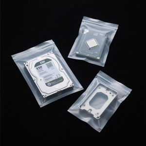 EU stock Anti Static Shielding Bags Silver Gray Resealable ESD Zip <b>Lock</b> Bags for Electronics PCB <b>laptop</b> refurbishment recycling - Product Image 1