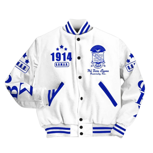 Iota Phi Theta 1963 vie grecque Camouflage broderie varsity veste marron or fraternité vêtements classique hiver collège - Product Image 2