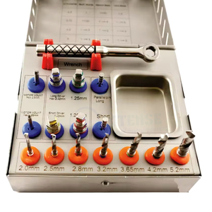 Kit de Compresión para Elevación de Seno Maxilar con Implantes Dentales de Acero Inoxidable Manual de Alta Calidad INTENSE SURGICAL de 16 Piezas con Certificación CE para Cirugía Oral - Product Image 3