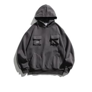 En différentes couleurs 100% coton confortable pull poches avant Baggy hommes sweats à capuche dernière conception Offre Spéciale hommes sweats à capuche - Product Image 6