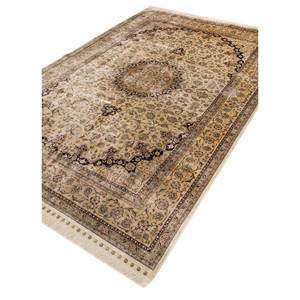 Tapis en laine noués à la main Aalam Gold, modèle classique Pae-5141, rectangulaire, pour couloir, idéal pour la maison et le salon - Tapis Jaipur US - Product Image 2