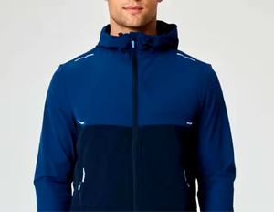 เสื้อแจ็คเก็ตกันลมสำหรับผู้ชาย ปี 2025 - กันน้ำ น้ำหนักเบา ระบายอากาศได้ดี เหมาะสำหรับกิจกรรมกลางแจ้ง วิ่ง OEM ระบายอากาศได้ดี - Product Image 4