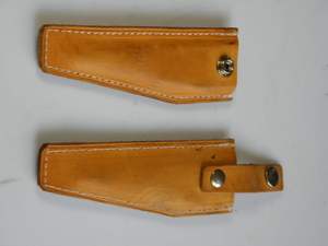 Funda para Cuchillo de aventura hecha a medida, funda para herramienta de supervivencia de piel de vaca WOK con componente de prevención de pérdidas de 5L, características tácticas - Product Image 3