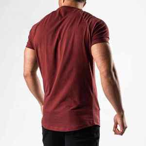 เสื้อยืดออกกำลังกายระบายอากาศสำหรับผู้ชายเสื้อรัดรูปแฟชั่นพิมพ์ลายเป็นมิตรกับสิ่งแวดล้อม - Product Image 3