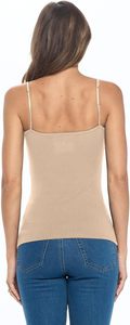 Camisole en dentelle respirante extensible pour femmes, 100% coton, silhouette lisse, texture douce, séchage rapide, coupe décontractée, coupe moderne, minimaliste - Product Image 4
