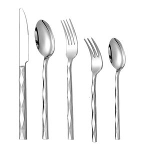 Juego de Cubiertos de Acero Inoxidable Hecho a Mano, Diseño Artesanal Antiguo para Fiestas, Comedor, Pieza de Colección, Ligero y Fácil de Usar - Product Image 5