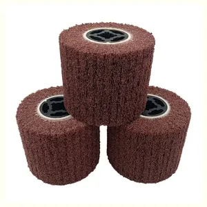 Nylon fiber non-woven polishing wheel grinding wheel